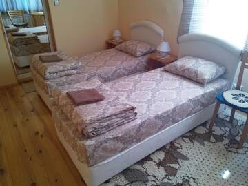 Фото номера Двухместный номер с 2 отдельными кроватями Гостевой дом Guesthouse Argacho г. Stob 18